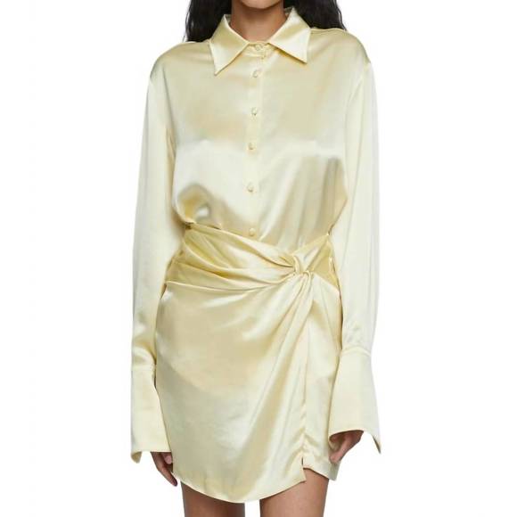 ANNA QUAN Tops - NEW ANNA QUAN lana shirt in champagne